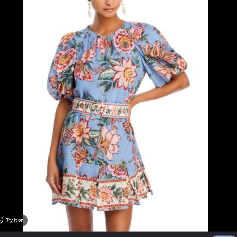 Farm rio bouquet mini dress